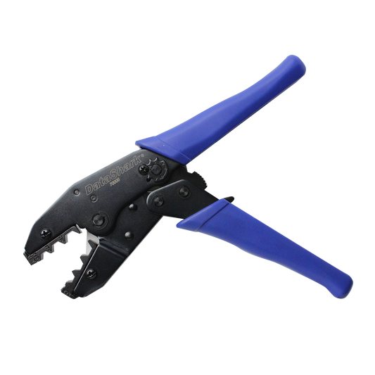 DataShark RG6/RG6Q Shielded Cable Crimper - Crimp CATV Hex F-Connectors